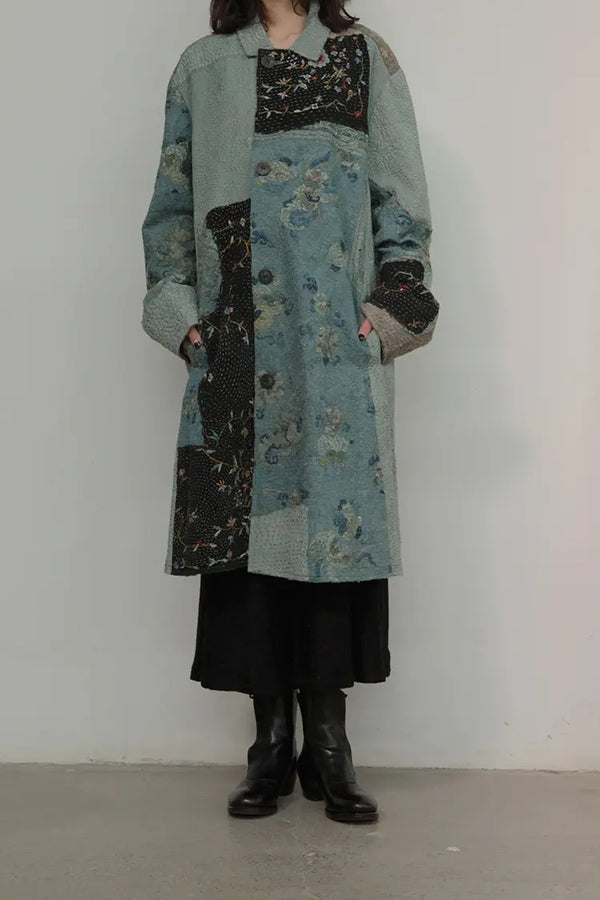 By Walid Rufus Embroidered Coat 270016M AW20